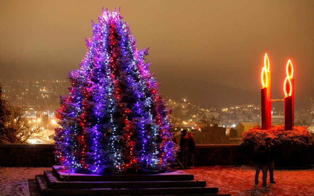 Christmas City Bethlehem Christmas Tree
