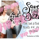 Portrait Customizable Save the Date