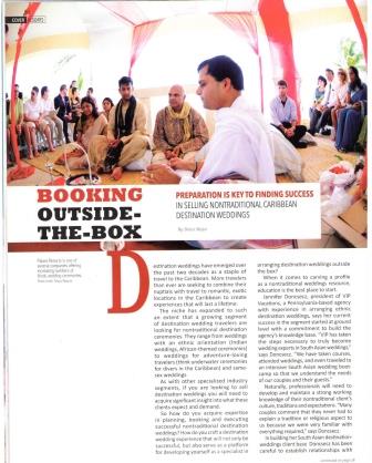 VIP Vacations, Jennifer Doncsecz, Destination Wedding, Vacation Agent Magazine