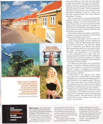 VIP Vacations, Jennifer Doncsecz, Destination Wedding, Vacation Agent Magazine