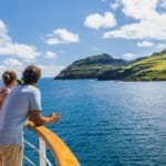 ncl_Hawaii_couple_deck_Maui_Lei